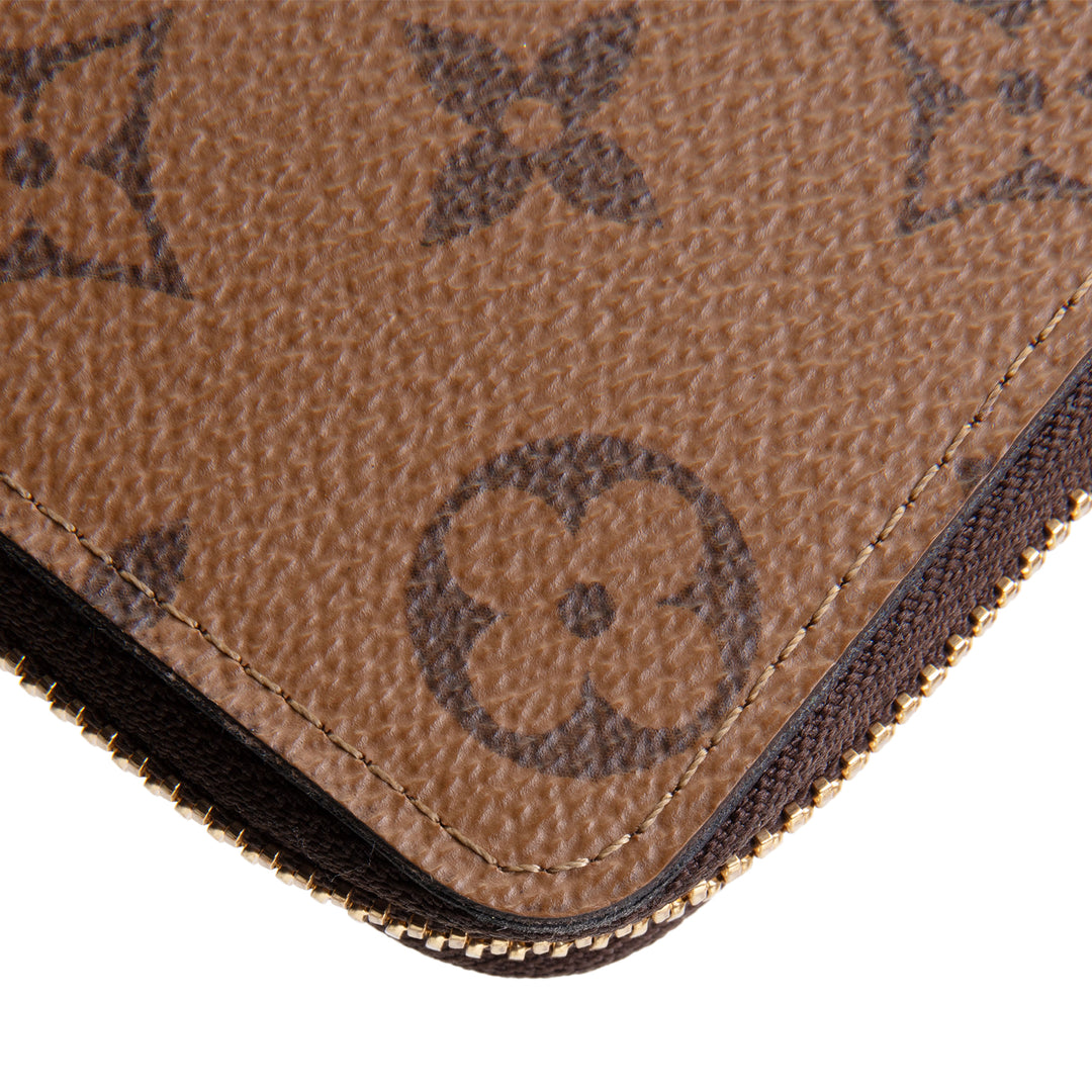 LOUIS VUITTON Monogram Reverse Clemence Wallet