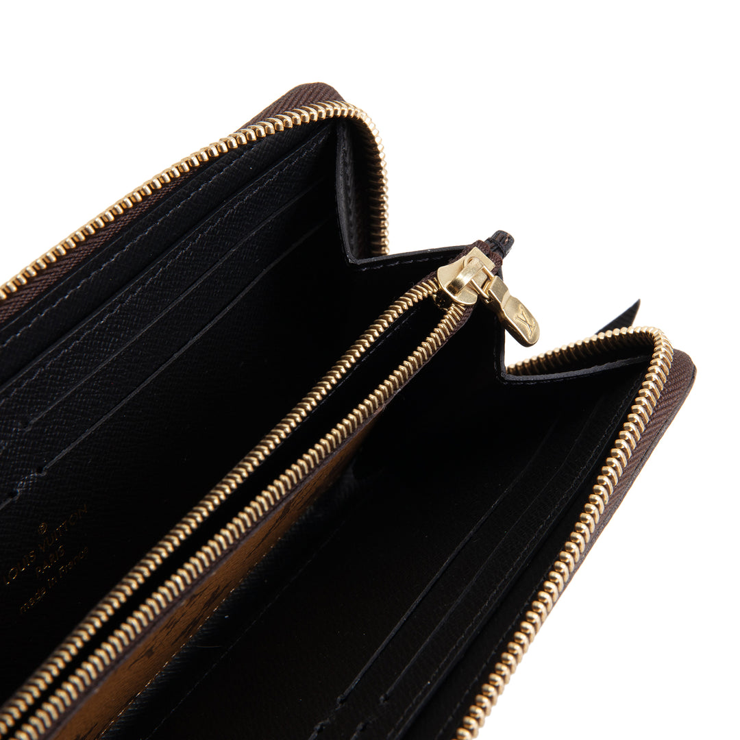 LOUIS VUITTON Monogram Reverse Clemence Wallet