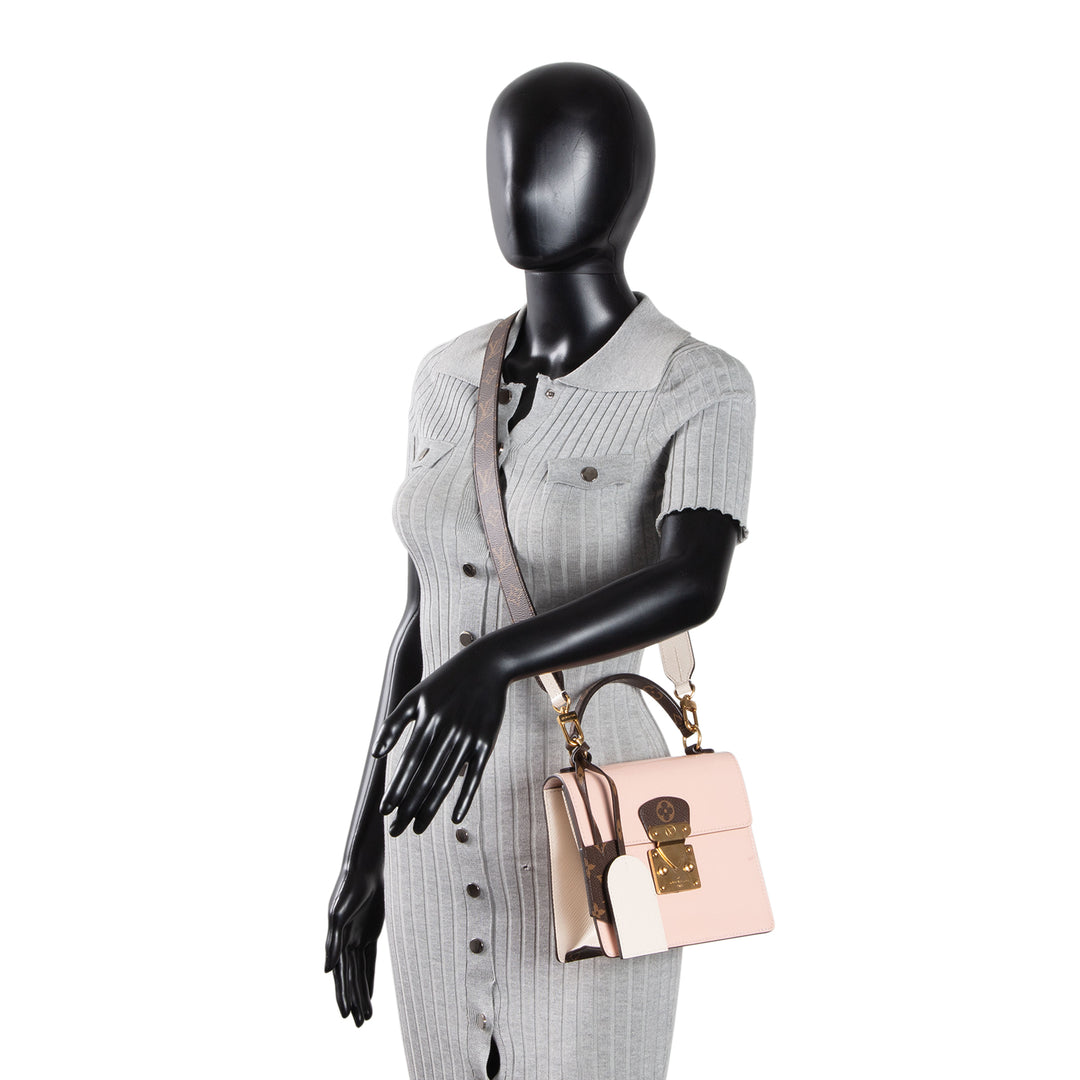 LOUIS VUITTON Spring Street Shoulder Bag - Vernis/ Epi OUTLET FINAL SALE