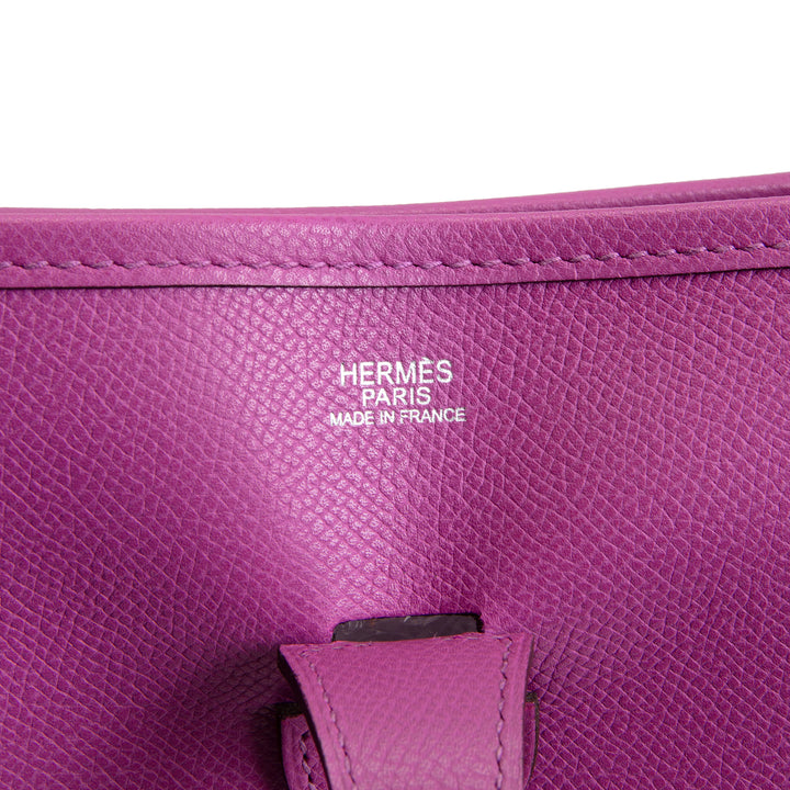 HERMES Epsom Evelyne I PM 29 - Cyclamen