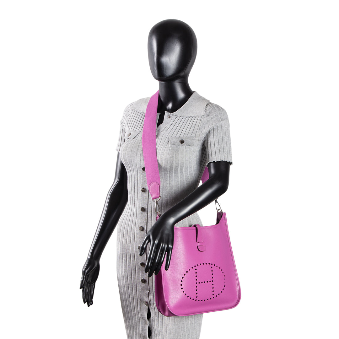 HERMES Epsom Evelyne I PM 29 - Cyclamen