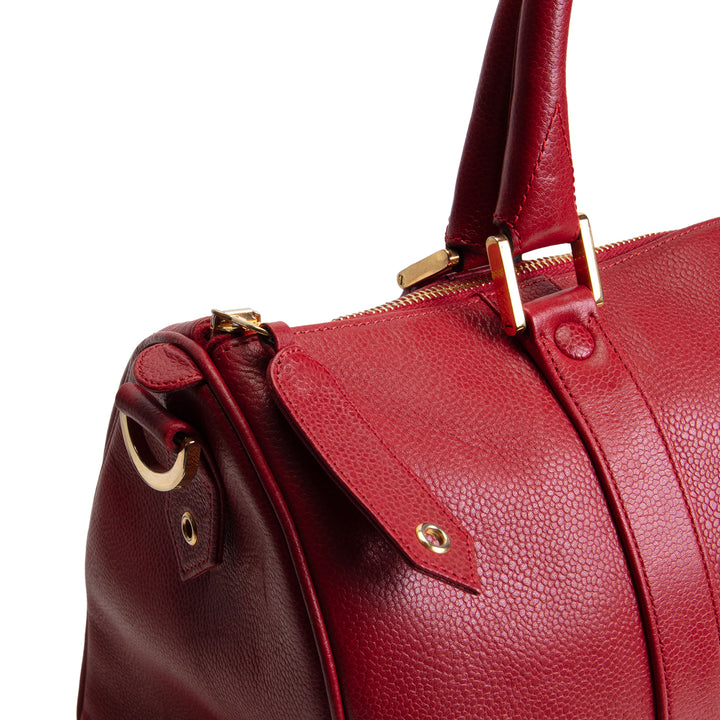 CHANEL Vintage CC Caviar Boston Bag