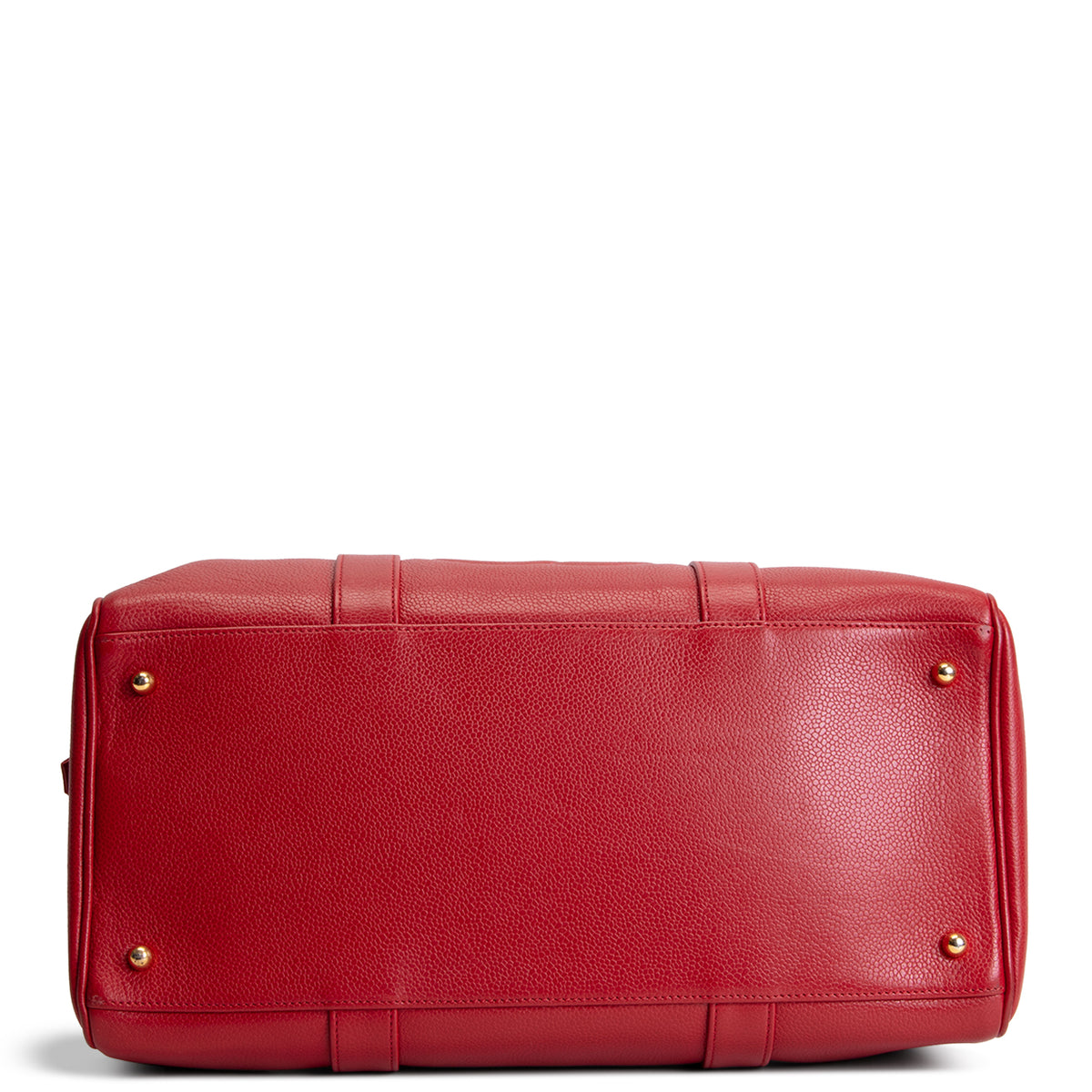 CHANEL Vintage CC Caviar Boston Bag