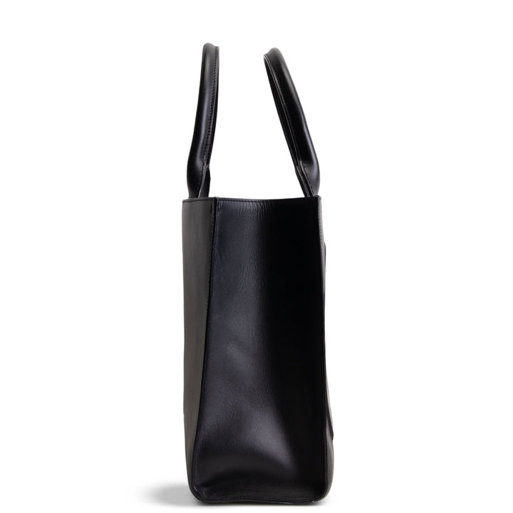 DOLCE & GABBANA Leather Daily DG Tote - Black