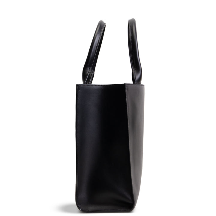 DOLCE & GABBANA Leather Daily DG Tote - Black