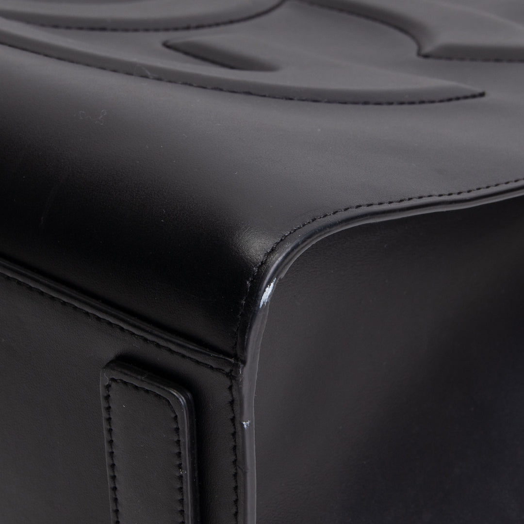 DOLCE & GABBANA Leather Daily DG Tote - Black