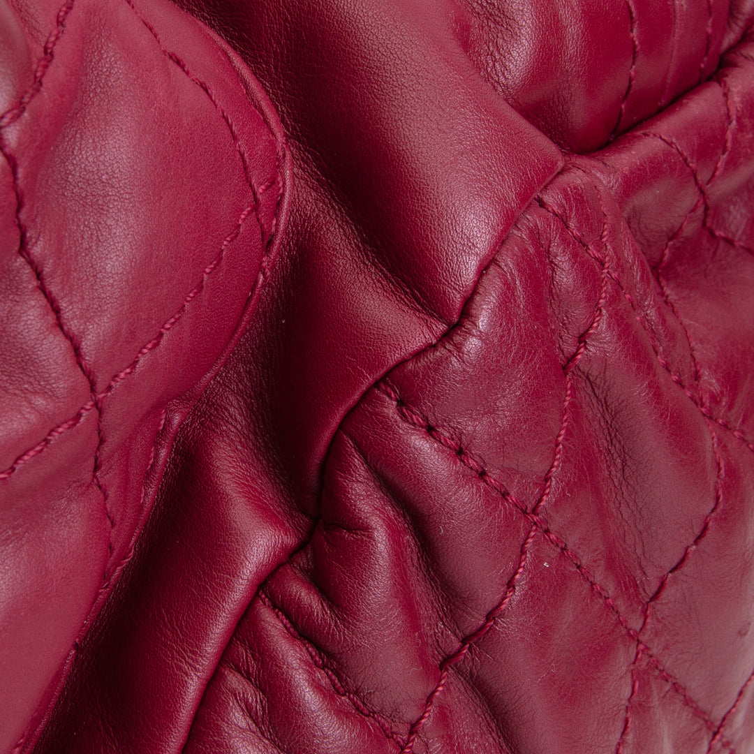 CHANEL Leather Backpack Is Back - Burgundy