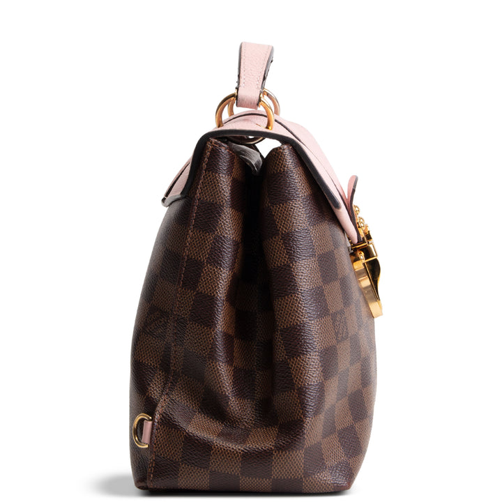 LOUIS VUITTON Damier Ebene Clapton Backpack -Magnolia Pink OUTLET FINAL SALE