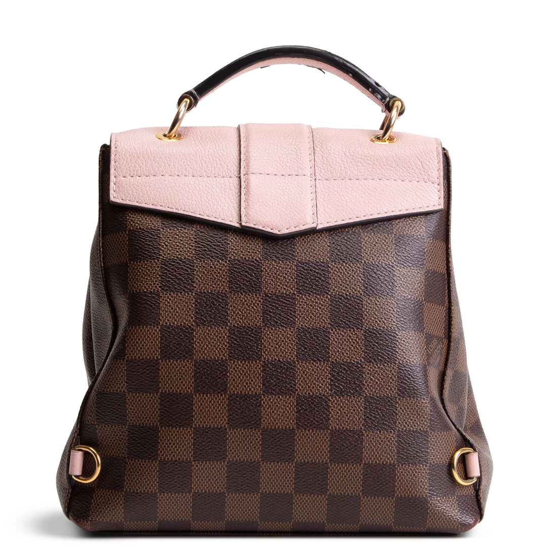 LOUIS VUITTON Damier Ebene Clapton Backpack -Magnolia Pink OUTLET FINAL SALE