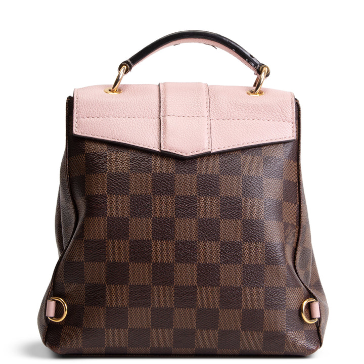 LOUIS VUITTON Damier Ebene Clapton Backpack -Magnolia Pink OUTLET FINAL SALE