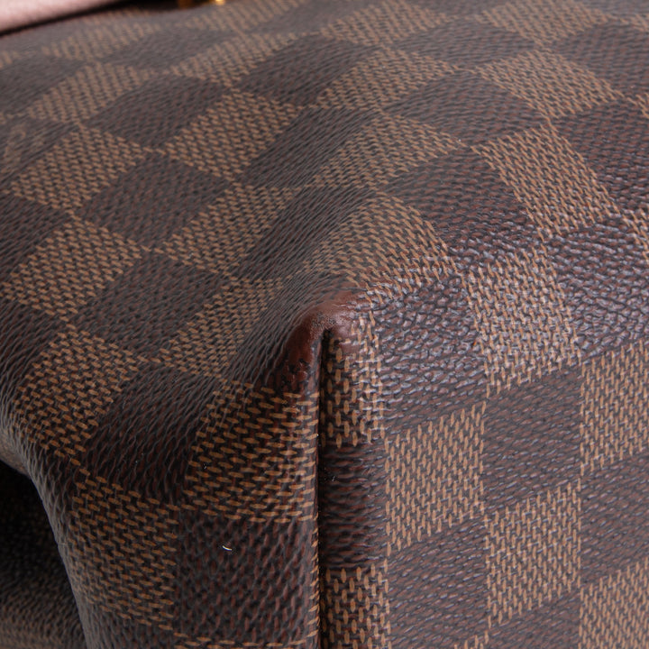 LOUIS VUITTON Damier Ebene Clapton Backpack -Magnolia Pink OUTLET FINAL SALE