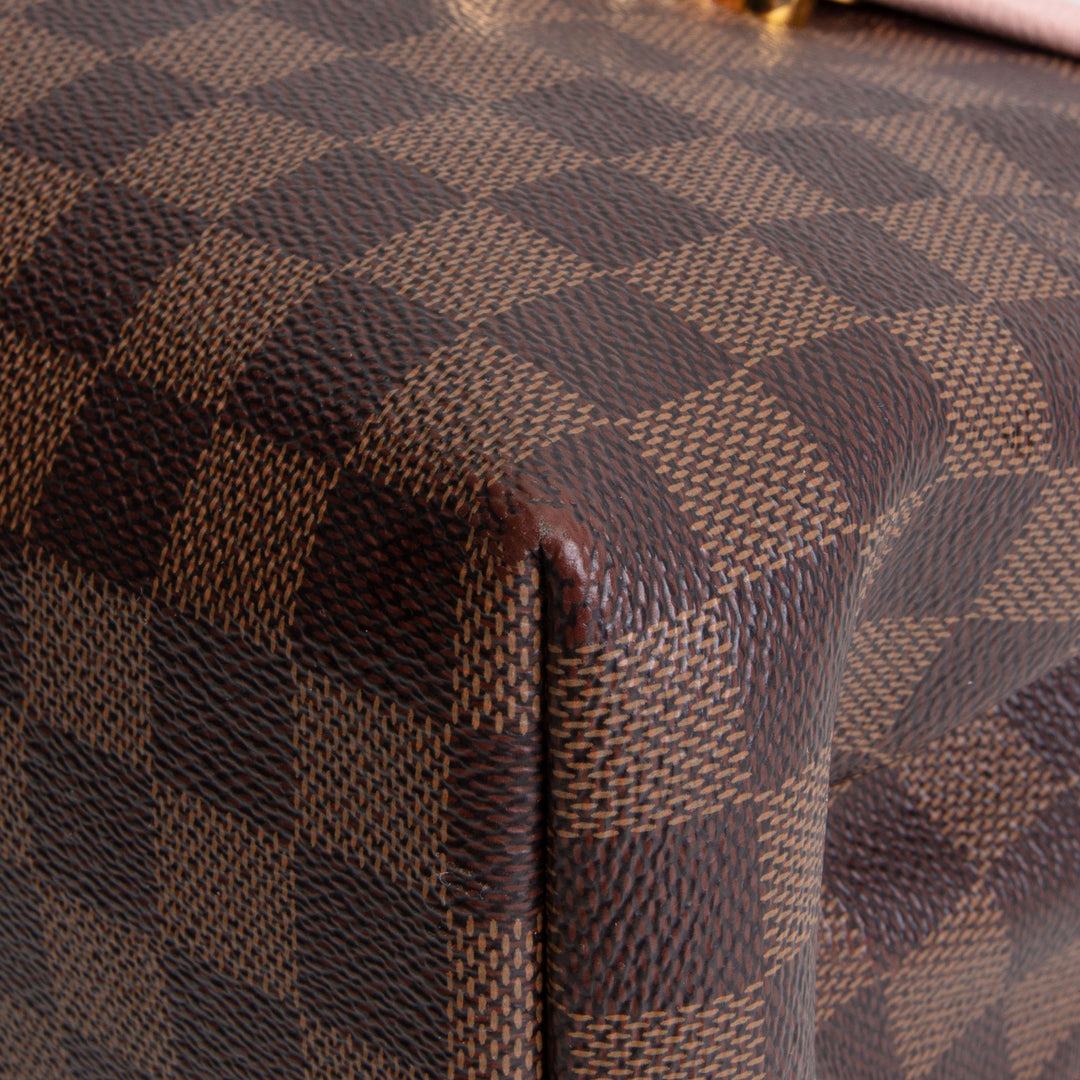 LOUIS VUITTON Damier Ebene Clapton Backpack -Magnolia Pink OUTLET FINAL SALE