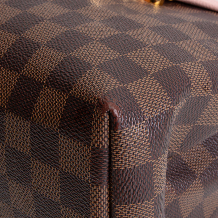 LOUIS VUITTON Damier Ebene Clapton Backpack -Magnolia Pink OUTLET FINAL SALE