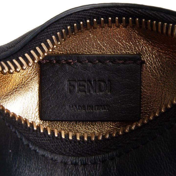 FENDI Fendigraphy Nano Hobo Charm - Black