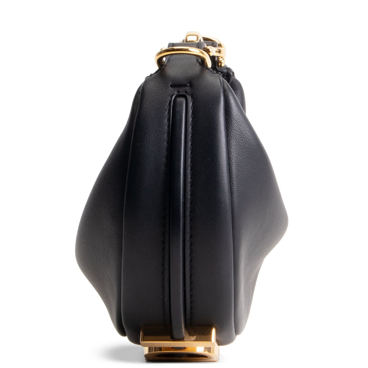 FENDI Fendigraphy Nano Hobo Charm - Black