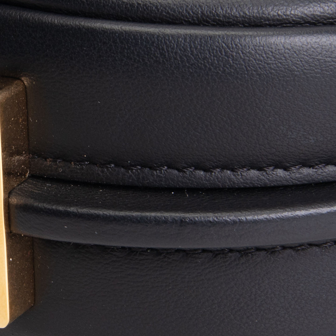 FENDI Fendigraphy Nano Hobo Charm - Black