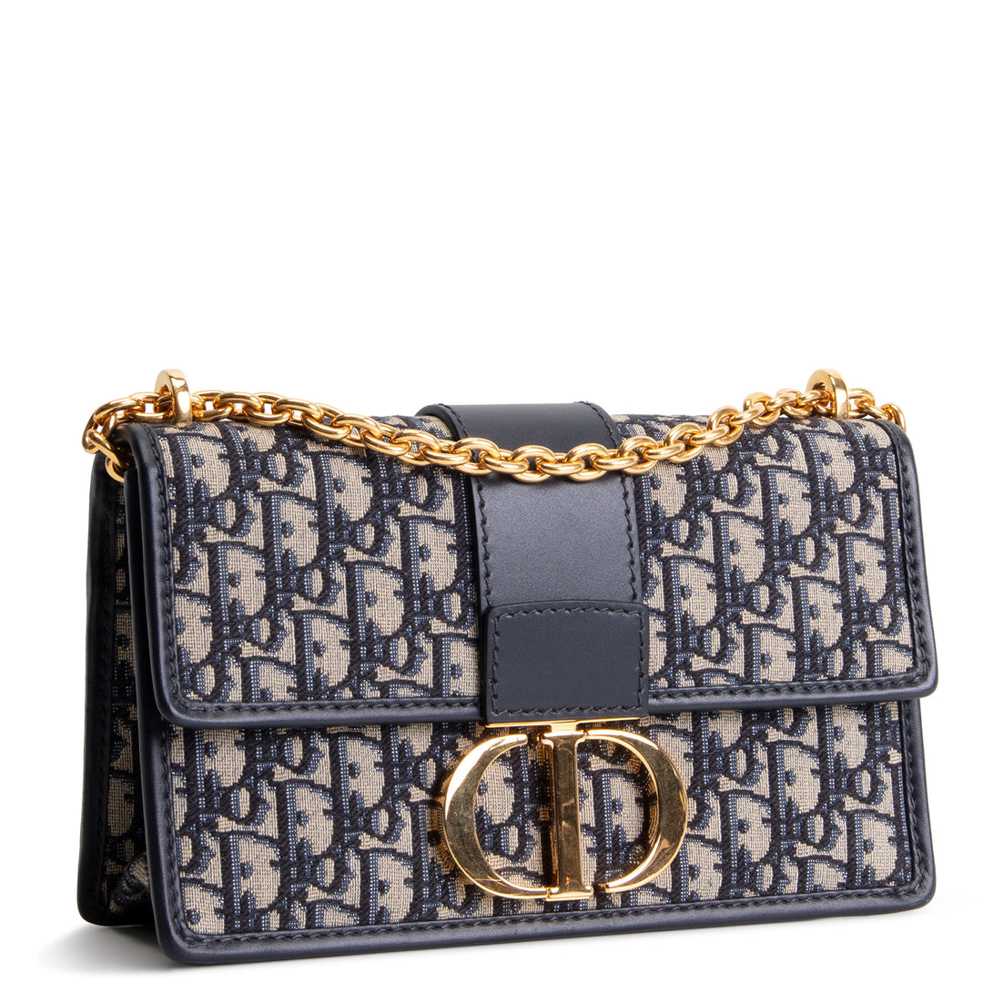 DIOR Oblique Jacquard 30 Montaigne Chain Bag