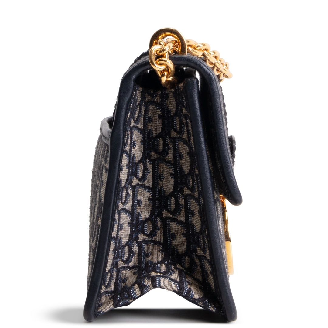 DIOR Oblique Jacquard 30 Montaigne Chain Bag