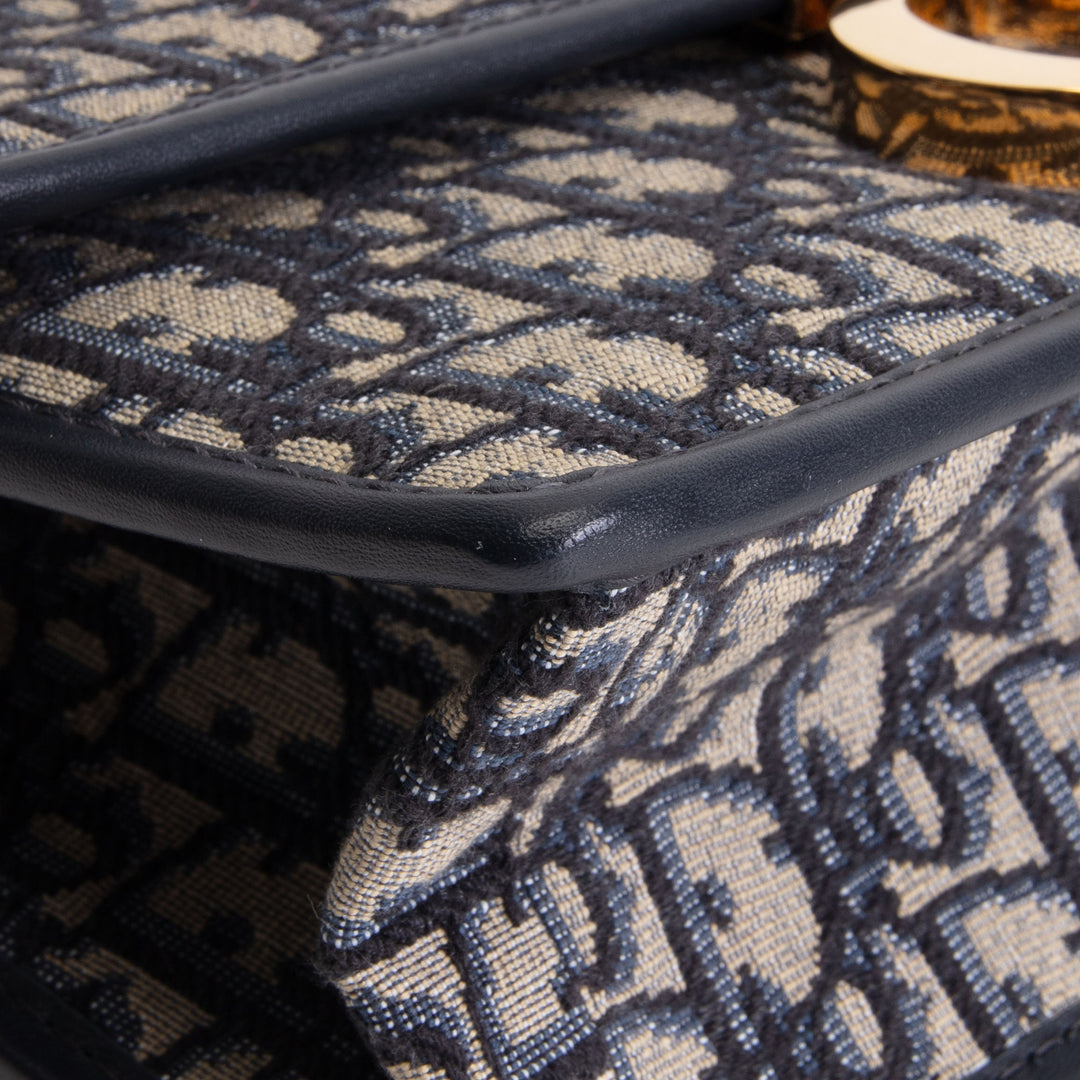 DIOR Oblique Jacquard 30 Montaigne Chain Bag
