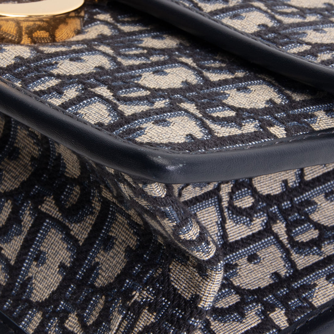 DIOR Oblique Jacquard 30 Montaigne Chain Bag