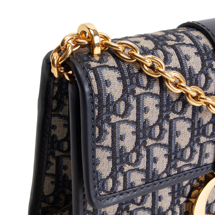 DIOR Oblique Jacquard 30 Montaigne Chain Bag