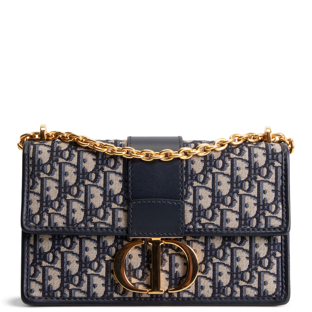 DIOR Oblique Jacquard 30 Montaigne Chain Bag