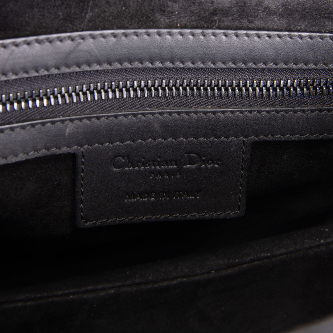 DIOR Leather Matte Saddle Bag OUTLET FINAL SALE