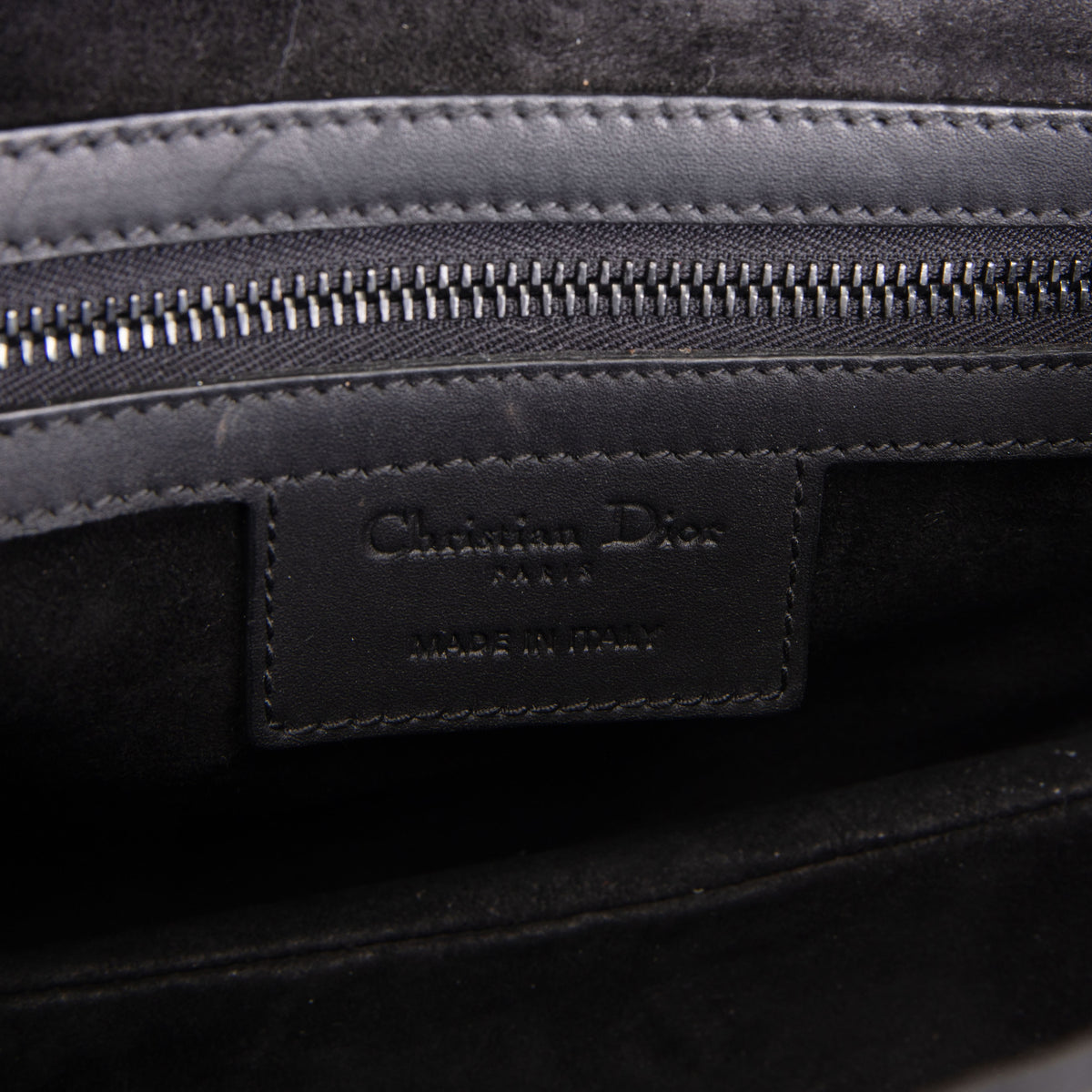 DIOR Leather Matte Saddle Bag OUTLET FINAL SALE