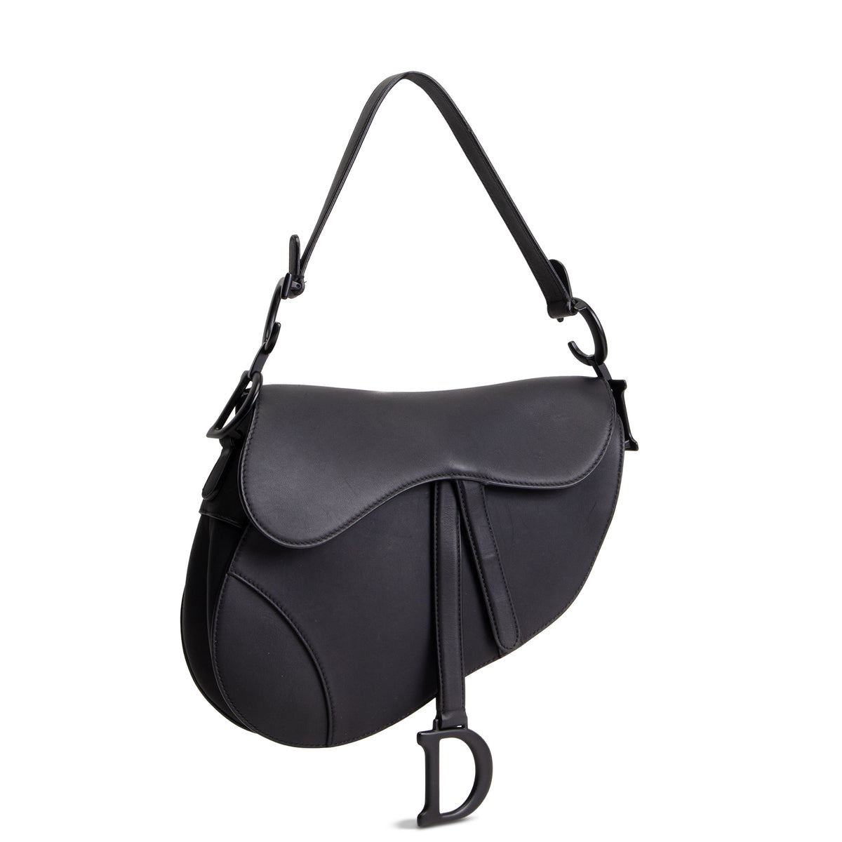 DIOR Leather Matte Saddle Bag OUTLET FINAL SALE