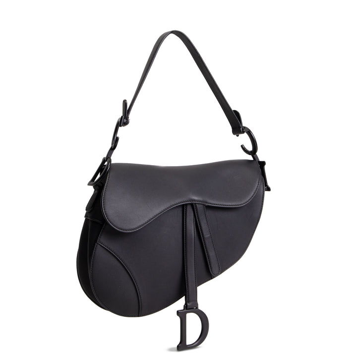 DIOR Leather Matte Saddle Bag OUTLET FINAL SALE