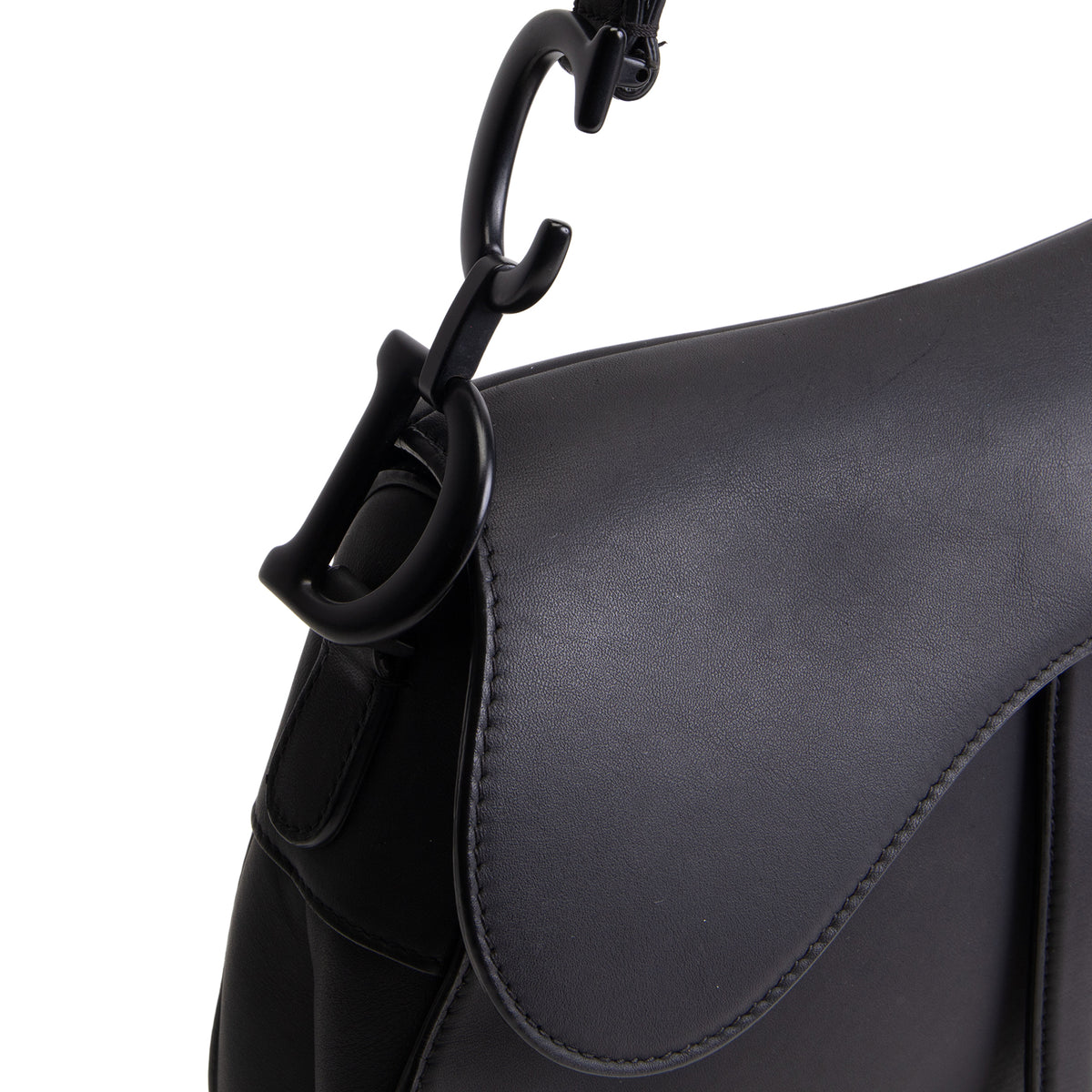DIOR Leather Matte Saddle Bag OUTLET FINAL SALE