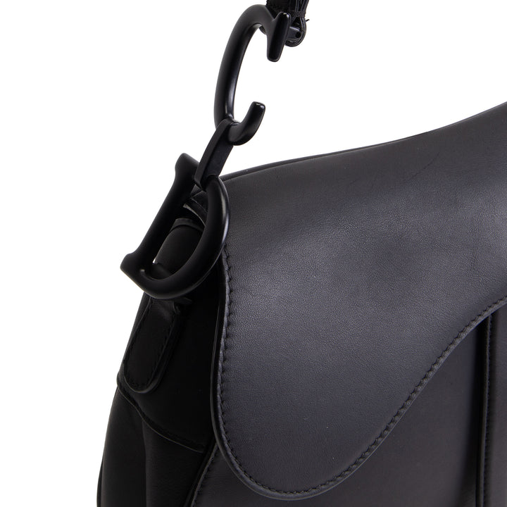 DIOR Leather Matte Saddle Bag OUTLET FINAL SALE