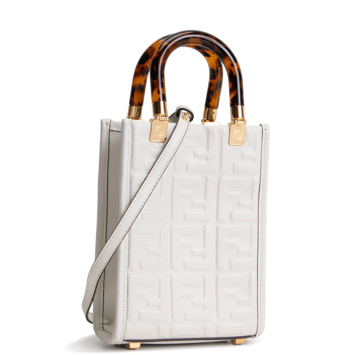 FENDI FF Embossed Sunshine Mini