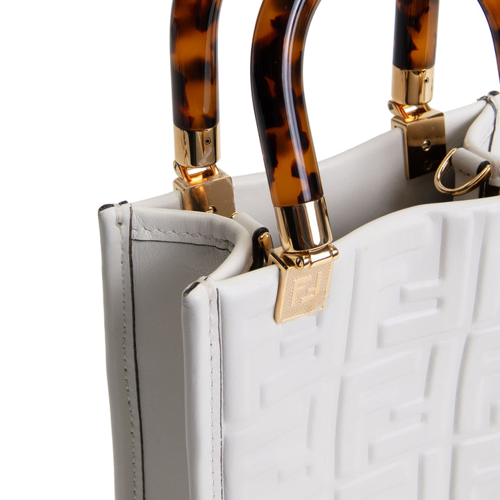 FENDI FF Embossed Sunshine Mini
