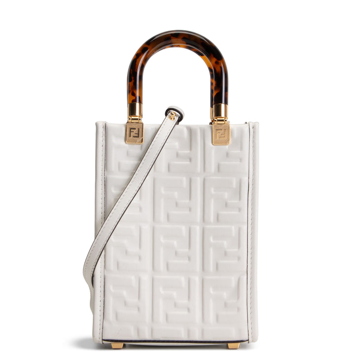 FENDI FF Embossed Sunshine Mini