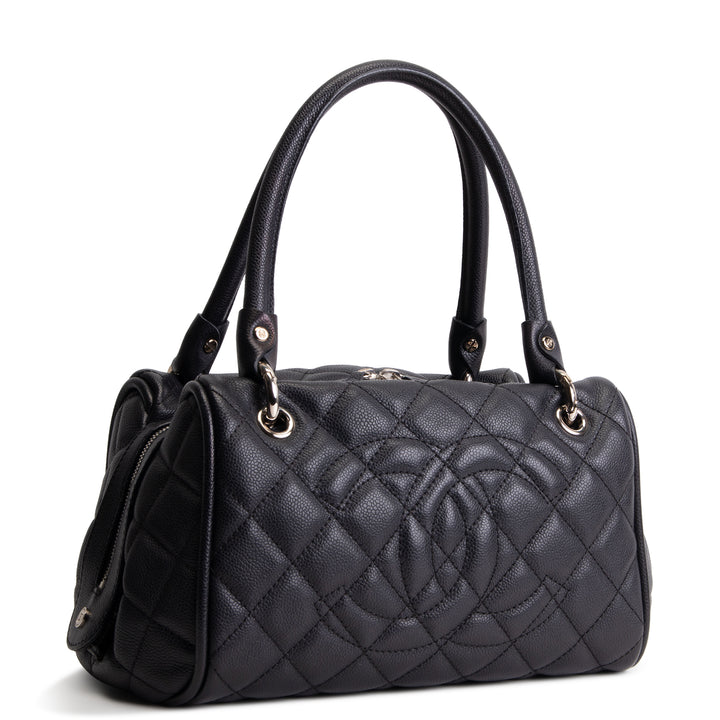CHANEL Timeless Bowler - Quilted Caviar
