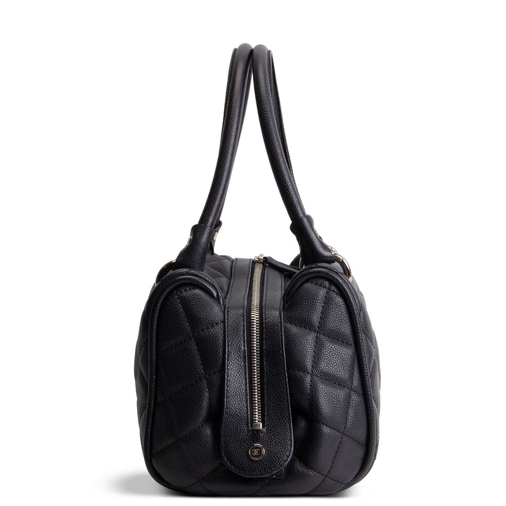 CHANEL Timeless Bowler - Quilted Caviar