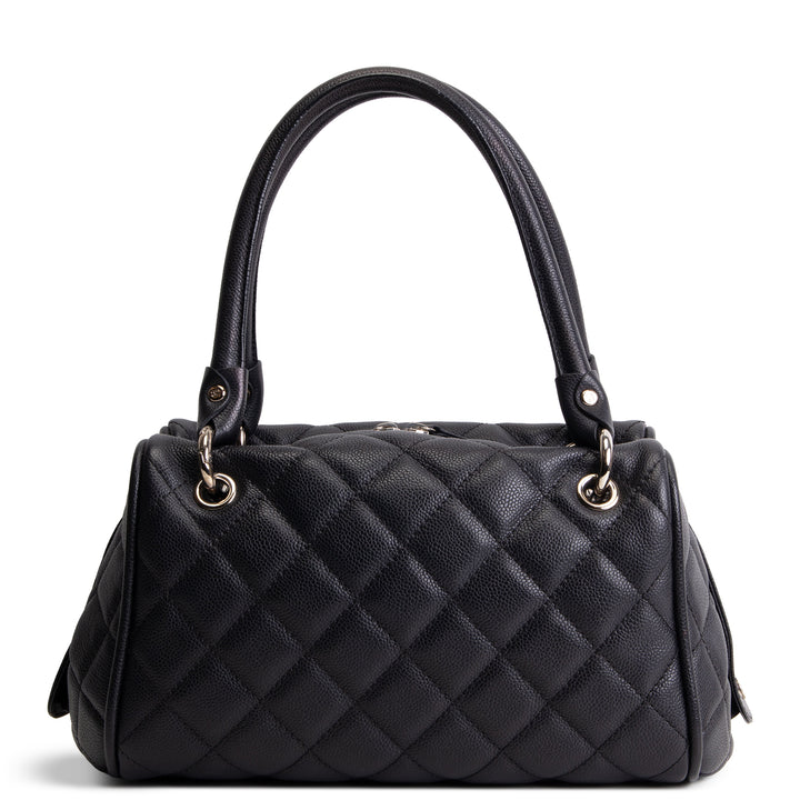 CHANEL Timeless Bowler - Quilted Caviar