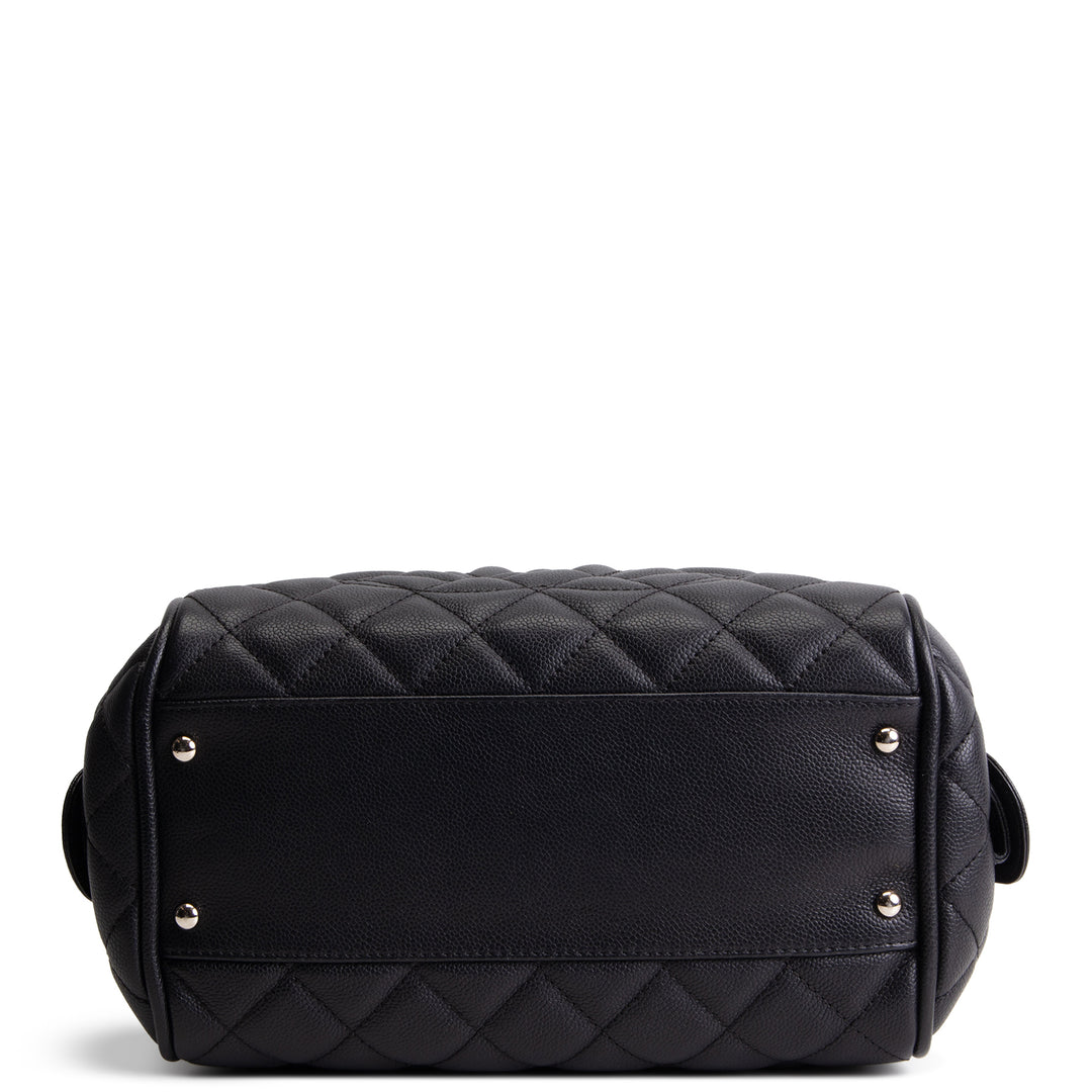 CHANEL Timeless Bowler - Quilted Caviar