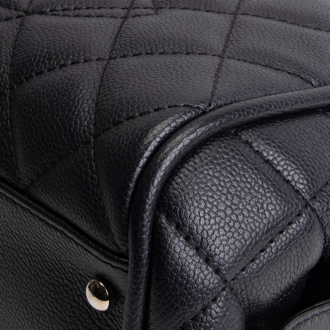 CHANEL Timeless Bowler - Quilted Caviar