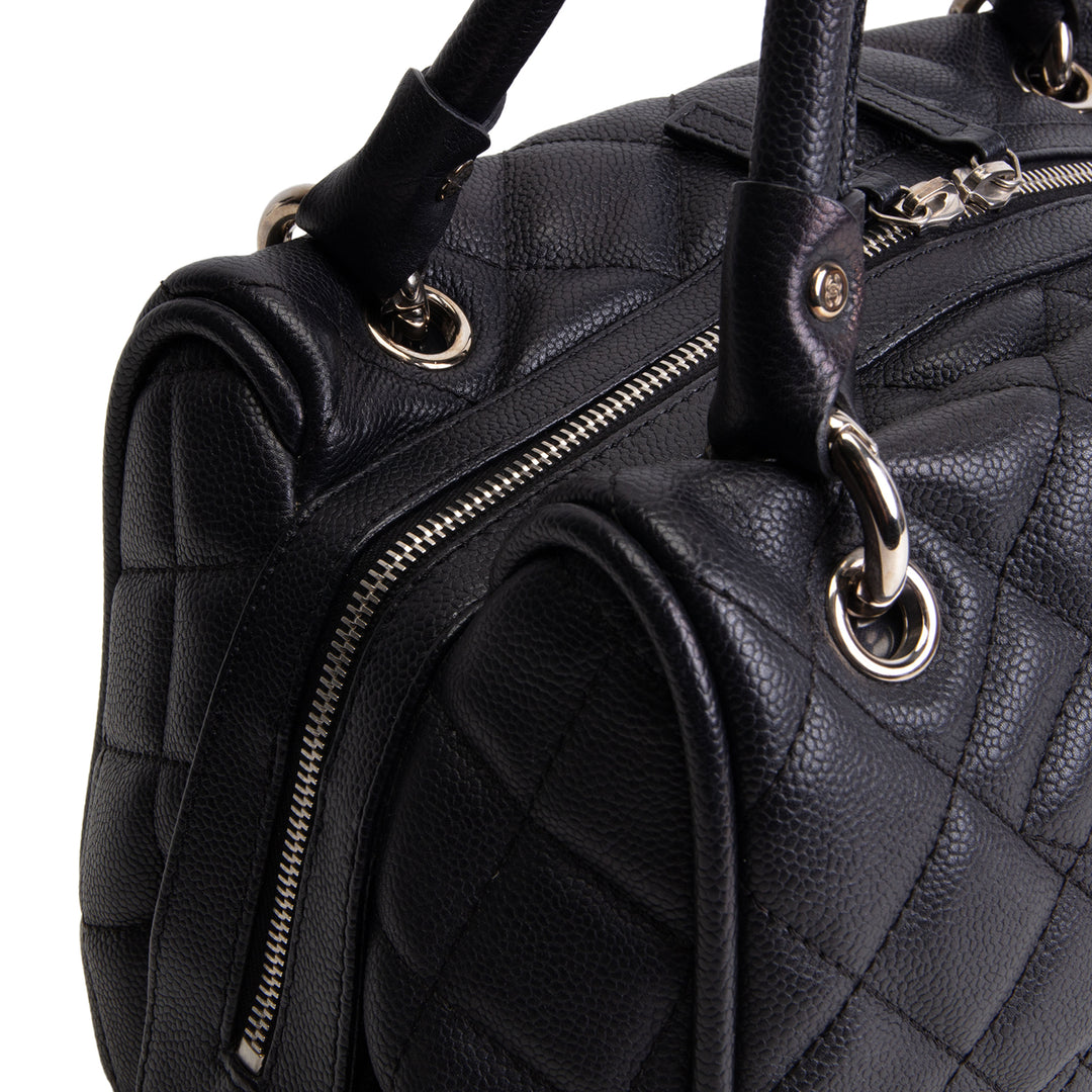 CHANEL Timeless Bowler - Quilted Caviar