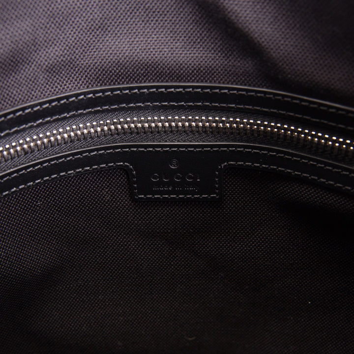 GUCCI GG Supreme Messenger XL - Black