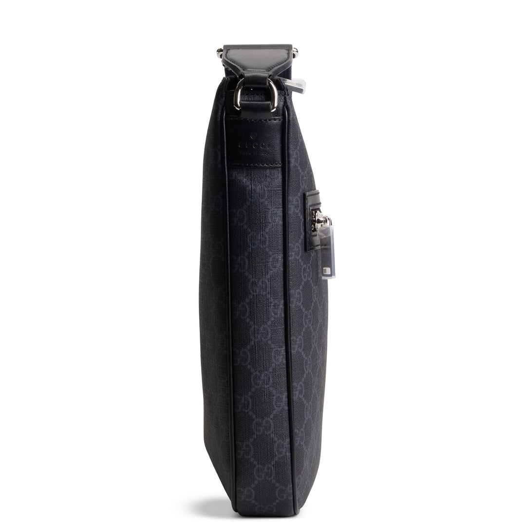 GUCCI GG Supreme Messenger XL - Black