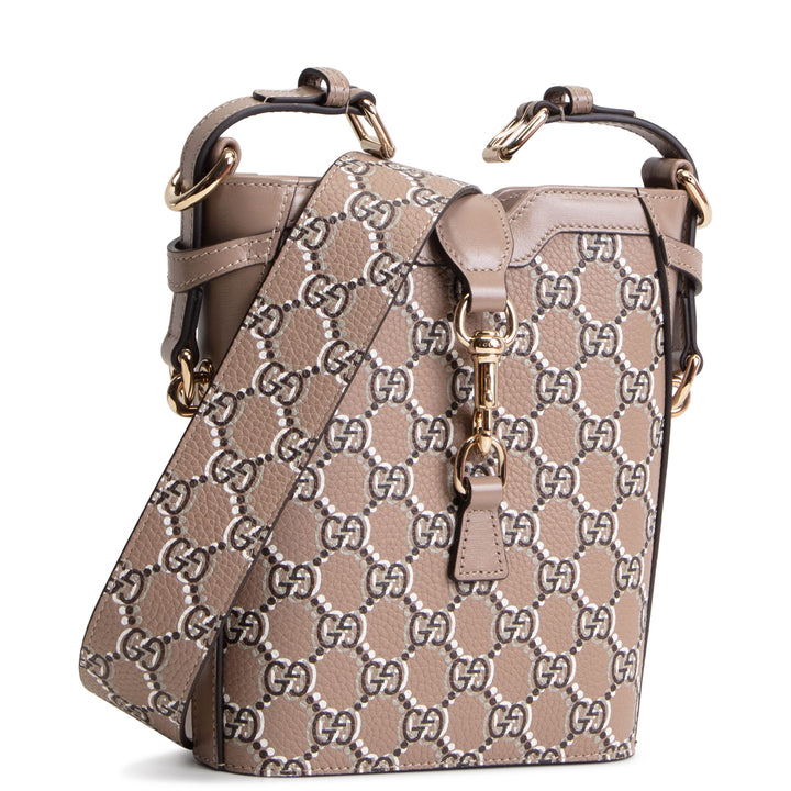 GUCCI GG Shadow Bucket Bag - Taupe