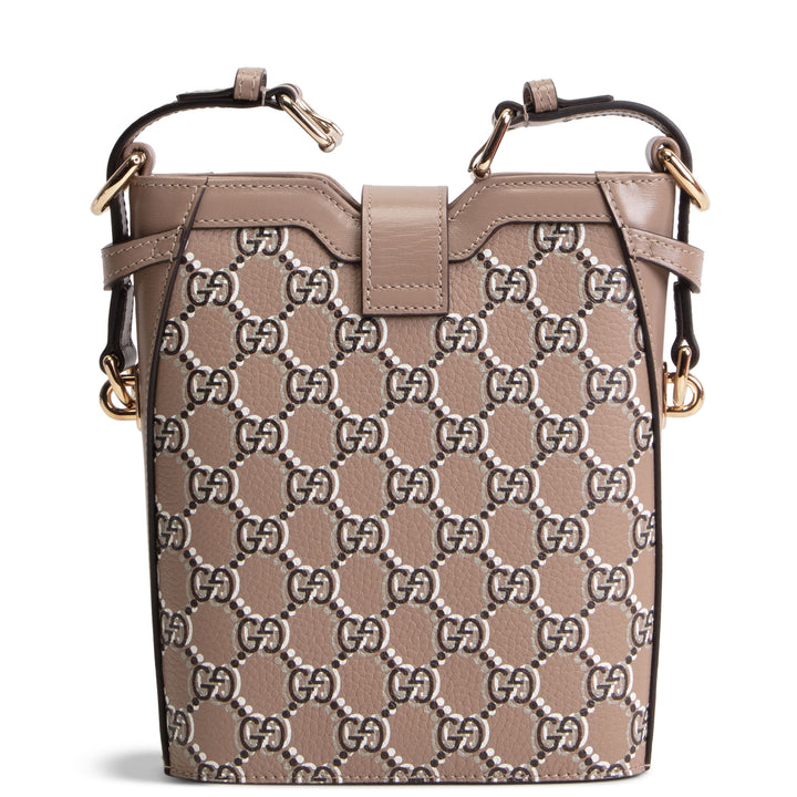 GUCCI GG Shadow Bucket Bag - Taupe