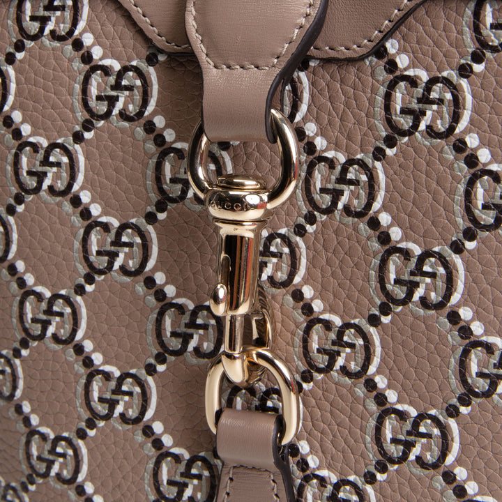 GUCCI GG Shadow Bucket Bag - Taupe