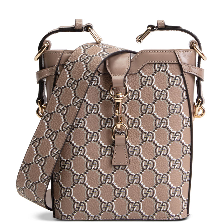 GUCCI GG Shadow Bucket Bag - Taupe