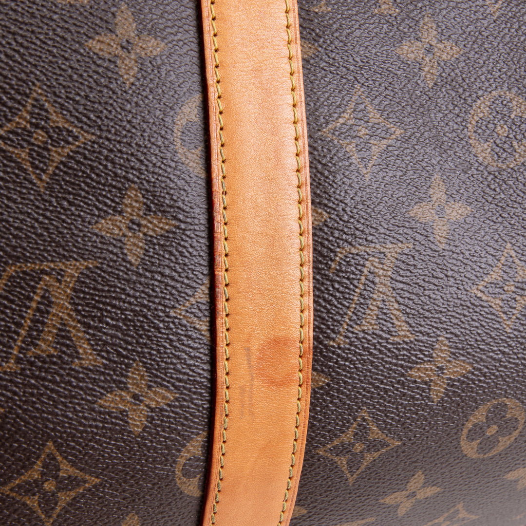 LOUIS VUITTON Monogram Keepall Bandouliere 50