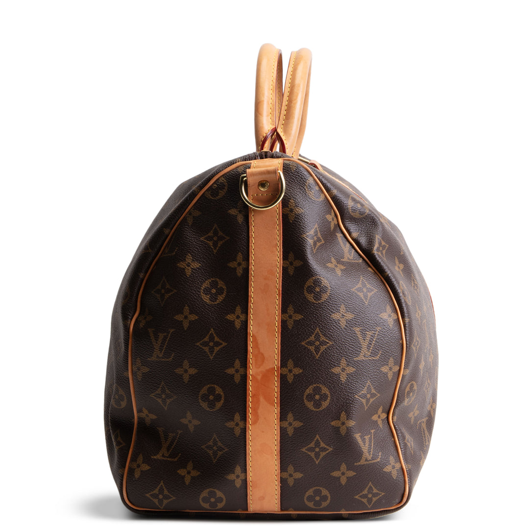 LOUIS VUITTON Monogram Keepall Bandouliere 50