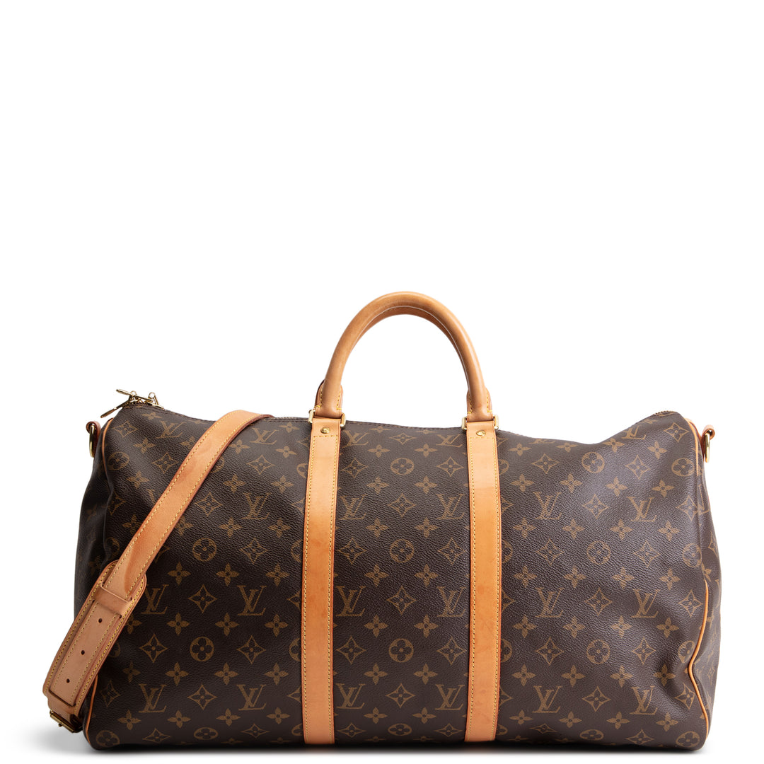 LOUIS VUITTON Monogram Keepall Bandouliere 50
